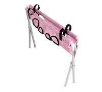 Genérico Pet Grooming Hammock For Small Dogs & Cats | Stable Elevated Iron Frame Restraint | Anti-Scratch Helper For Nail Trimming Ear Cleaning Bathing | MAX Weight 10kg
