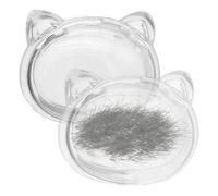 Genérico Pet Hair Keepsake - Acrylic Memorial Holder 1.38x1.1x0.79 Inches Pet Memory Keepsake Clear Display PT Hair Keepske - AcOrganizer Loss | Sympathy Memorial Keepske For Cat Dog Remembrance Gift