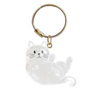 Genérico Pet Hair Keepsake Bottle Keychain - Pendant Storage Keyring | Cat Hair Storage Keychain for Holiday Collection Wallet Schoolbag Handbag Backpack Purse