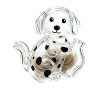 Genérico Pet Hair Memorial Keepsake Box, Regalo magnético de simpatía para Gato y Perro, Exhibidor recolector de Pelo para Amantes de Animales, Decoración hogar Cocina Dormitorio Escritorio