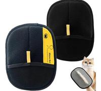 Genérico Pet Hair Remover Glove, Static Removal Gloves for Pet Hair, Washable & Reusable, for Couch, Furniture, Carpet, Car Seat (2PCSC)