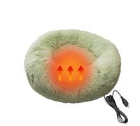 Genérico Pet Heating Bed - Soft Washable Thermal Pad, Temperature Adjustable Cushion, Energy Efficient Timer Function, Sleeping Mat | Indoor Winter Calming Bed Kitten Puppy Small Dogs Warm Comfort