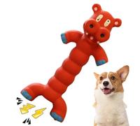 Genérico Pet Latex Sound Toy - Dog Squeaky Toy | Grunting Dog Toys That Oinks Grunts for Small Medium Large Dogs | Cute Grunting Squeak Pet Chew Toys | Cute Standing Stick Animal Squeak Chew