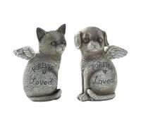 Genérico Pet Memorial Stones - Carved Sympathy Marker, Artistic Memory Rock, Elegant Remembrance Decoration Keepsake, Cemetery Style TributeOrnament Display For Offices Cafes Bookstores Bookshelves