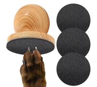 Genérico Pet Nail Filer, Dog Grinder Tool, 2.36x2.28in Replaceable Disc Filing Device with Ergonomic Grip Handle, Gentle Claw Care System, Quiet Smooth Trim Design, Puppy Grooming Home Use