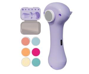 Genérico Pet Nail Grinder - Bird Claw Cutter with 6 Replacement Heads | Precision Motorized Trimmer with Safety Guard & Quiet for Dog, Cat and Parrot