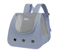 Genérico Pet Outing Backpack | Cat Carrying Backpack | Fully Ventilated Pet Backpack, Adjustable Cat Backpack, Travel-Friendly Pet Backpack, Portable Pet Carrier for Hiking