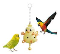 Genérico Pet Parrot Perch - Beak Trimming Gear, Cockatiel Grinding Stand | Professional Grade Zoo Aviary Safety Enhancement Component Vertical Claw Sharpening Textured Piece for Avian Shelters