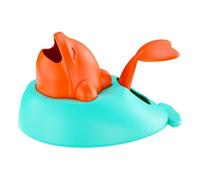 Generico Pet Puzzle Feeder Toy Interactive Treat Dispenser - ABS 17.6x13x12cm 155g Press Slow Feeder - Dog Cat Squeaky Snack Training Mat - Enrichment Game