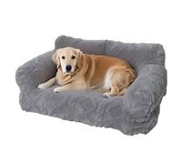 Genérico Pet Sofa Bed All Season with Removable Cover - PP Cotton Velvet S M L Sizes 45-65cm - Washable Dog Cat Couch For Small Medium Large Pets - Soft Warm Puppy Bed