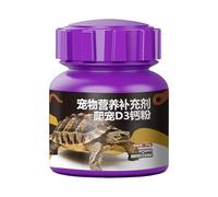 Genérico Pet Supplements - Daily Nutrition Bone Strengthening Powder | Reptile Food Supplement for Medium Large Breeds, Lizards Geckos Bearded Dragons Leopard, Calcium Rich Formula