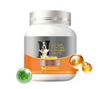Genérico Pet Tear Stain - Tear Stain Removal Nourishing Formula, Small Medium Large Size Supplement with for Daily Eye Care, Natural Ingredient Pet Supplement with for Gentle Support, Dog Nutrition