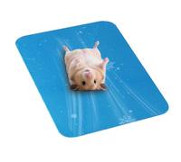 Genérico Pet Thermal Relief Plate - Summer Comfort Pad for Rodents | Conductive Metal with Chill Tray, Flat Sleeping, Cooling Accessory for Indoor Cages and Outdoor Transport, 11,8x7,87x0,19in