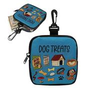 Genérico Pet Treat Pouch - Portable Waist Pack 15x12 cm | Small Dog Snack Storage Bag for Puppies Small Medium Large Dogs Outdoor Walking Travel Hiking Adventure Training
