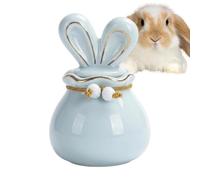 Genérico Pet Urns For Dogs 150ml - Bunny Ear Cute Ceramic Jar | | Pet Urns For Dogs 150ml Bunny Ear Design Cute Ceramic Memorial Jar Ashes Keepsake Box Small Animal Cat Puppy Rabbit