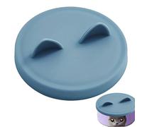 Genérico Pet Wet lidsSilicone Cat foodTops lidsCartoon Cat Dog Wet lidsfor Use | Silicone Design System, Airtight Seal Structure Feature, Fresh foodPreservation Function, Smal