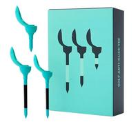 Genérico Petal Shape Golf Ball Tees, 8 Pieces Trainer Accessories, Small Golf tee Set, Professional Teeing Equipment, Aesthetic Athletic Gear, Stable Ball Support