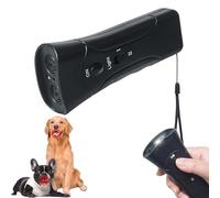 Genérico PetGentle Anti Barking Device, Petgentle Dog Training Device, Ultrasonic Dog Bark Deterrent & Trainer Instantly Stop Barking & Other Bad Behaviors with 1 Click of a Button (1pc)