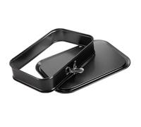 Genérico Petits Moules À Gâteaux - Acier Au Carbone 33 Cm, De Cuisson Rectangulaire, Démoulage Facile | Poêle À Brownie Antiadhésive, Boîte À Amovible Pour Biscuits, Crème Glacée, Maison, Com