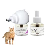 Genérico Pheromone Diffuser To Calm Cats - Safe Cat Calming Diffusers | Quiet Comfort Plug Supplies Anti Stress | Calming Pheromone Diffuser For Cats For House Kitten Indoor Spraying