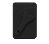 Genérico Phone Card Holder - 3.39 Inches Silicone Material, Slim Wallet Case Pocket, Lightweight | Suction Cup Wallet For Smartphone Back Cover, Credit Slot For Travel, Work, Driving Use