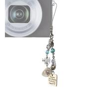 Genérico Phone Charm, Cute Mobile Strap, Handcrafted Cat Accessory Lanyard, 0.04x3.54 Inches Camera Wallet Decoration, Charm for Personal Style, Friends, Colleagues Family, Backpack