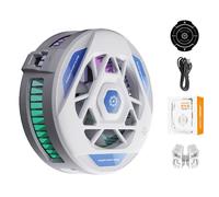 Genérico Phone Cooler, Magnetic USB Semiconductor Cellphone Cooling Device, Quiet Portable Smartphone Cooler. Perfect For, Outdoor Use, Daily Commute, Travel, And Esports Competition, 2.32x0.75 In