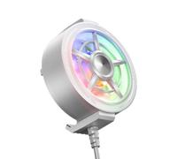 Genérico Phone Cooling Fan clip on RGB Light Radiator For game & Streaming