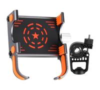 Generico Phone Holder Bike, Handlebar Cellphone Holders, 3.15x3.15 inches Adorable Secure High-Speed Lock, 360 Rotation Adjustable Smartphone Cradle for Cycling, Electric Scooter Use