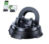 Genérico Phone Holder, Car Phone Holder, Intelligent Suction Cup Car Phones Stand, 360-Degree Rotatable Mobile Holders with Non-Slip Base, for Various Models (1pcs)