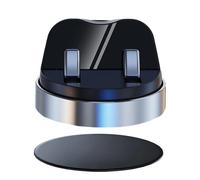 Genérico Phone Holder For Car Dashboard, 360 Degree Rotation Universal Navigation Bracket Dash Mount Cell Phone Holder For Small Tablet Smartphone SUV RV Truck Sedan Driving Navigation Stability Use