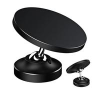 Genérico Phone Holder - Magnetic 360-Degree Rotation Foldable Car Mount and Desk Stand For All Smartphones, Industrial-Grade Neodymium Magnets, Vibration-Dampening Metal Alloy Body, Cell Phones