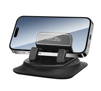 Genérico Phone Holder, Phone Mount, 4.13x4.13x3.35 Inches, Car Cradle, Stable Viewing Grip for Safe Driving, Caravan, Sedan, Pickup Truck, Minivan, Automotive, Interior, Front Seat