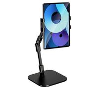 Genérico Phone Holder - Telescopic Tablet Stand, Adjustable Tablet Holder, Multi-Angle Viewing Accessory, Stable Base for Home, Work, Gadget, Streaming, Calls, Video, 12 Inches