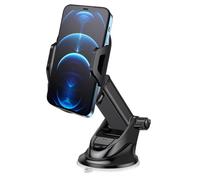 Genérico Phone Holder, Vacuum Mount, Multifunctional Cradle Grip for Car, Truck, Windshield, Window Use, Secure Vehicle Navigation and Driving Accessory Smartphones 5.12x2.6x4.37 Inches