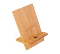 Genérico Phone Holder, Wooden Desk Holder, Lightweight Build Sturdy Base Charging Slot Compact Organizer Cable Friendly, Desktop Organizer for Space Management 5.51x3.15x2.76 Inches