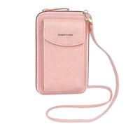 Genérico Phone Purse | Compact Zipper PU Storage Purse | Cash Holder Travel Wallet,for Women Girls Students Travelers Work Commuting Shopping Gym Dating Beach