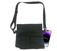 Genérico Phone Purse - de Cuello y Hombro para Móvil - de Pecho con Múltiples Bolsillos,para Entrenamiento en Gimnasio, Running, Ciclismo, Fitness Actividades en Interiores y Exteriores