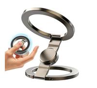 Genérico Phone Ring Holder - 360 Degree Rotating Magnetic Phones Grip Stand | Double-Sided Fingertip Phone Ring Toy | Strong Adhesive Mobile Phones Holder
