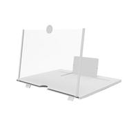 Genérico Phone Screen Magnifier - Portable Cellphone Holder, 300g Screen Magnifier, HD Foldable Wide Movie Amplifier With Phone Holder, Adjustable Phones Stand Movie Enlarger For Cellphone