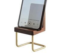 Genérico Phone Stand Holder, Cell Phone Dock, 5 Inches, Smartphone Mount, Tabletop Display Rack with Sturdy Build For Home, Bedroom, Living Room, School, Travel, Work, Dorm, Recording,