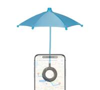 Genérico Phone Umbrella - Flexible Angle Portable Protector, Outdoor Phone Umbrella Sun Shade with Anti-Glare Suction, Daily Cycling Mount, Riding Accessory, Travel Gear for Pool Men Women Teens