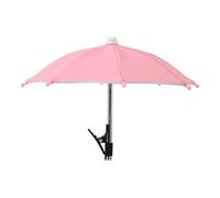 Genérico Phone Umbrella For Sun - 10.63 Inch UV Protection Phone Visor | Polyester Pongee Clip On Anti Glare Cellphone Shade For Outdoor Filming Watching Beach Camping Travel Use