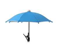 Genérico Phone Umbrella For Sun - 10.63 Inch UV Protection Phone Visor | Polyester Pongee Clip On Anti Glare Cellphone Shade For Outdoor Filming Watching Beach Camping Travel Use