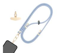 Generico Phone with Adjustable Neck Strap | Comfortable Hands-Free- Universal Phone Lanyard with Anti-Theft Wrist Strap | for Most Smartphones,Travel, Walking & Outdoor Use