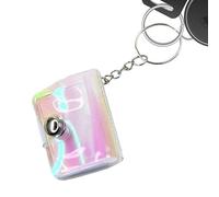 Genérico Photo Album Keyring - Mini Photo Album Keychain | Portable Scrapbook Storage Key Chain For Wedding | Mini Photos Holder Keychain Birthday Graduation Valentine Holiday Christmas