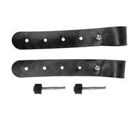 Genérico Piano Stand Straps - 16.8x2.7cm 2-Piece PU Leather Adjustable Fixing Ties, Keyboard Locking Straps, Securing Strap Piano Stand Accessories For Home Studio Concert Weeding Party