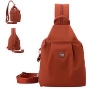Genérico Pickelect Backpack, Pickelect Waterproof 2-Way Commuter Bag, Large Capacity Oxford Convertible Shoulder Travel Bag, Unisex (Orange)