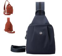 Genérico Pickelect Backpack, Pickelect Waterproof 2-Way Commuter Bag, Large Capacity Oxford Convertible Shoulder Travel Bag, Unisex (Dark Blue)