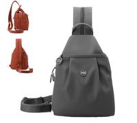 Genérico Pickelect Backpack, Pickelect Waterproof 2-Way Commuter Bag, Large Capacity Oxford Convertible Shoulder Travel Bag, Unisex (Gray)